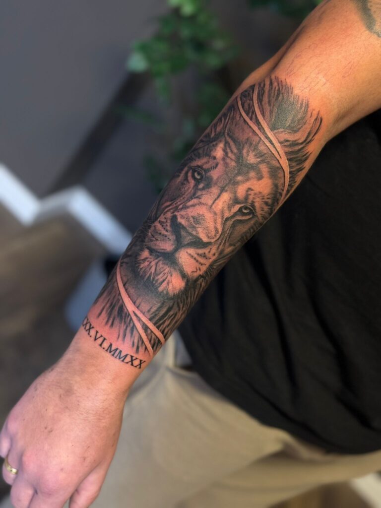 Löwe Tattoo Titan Baunatal Kassel