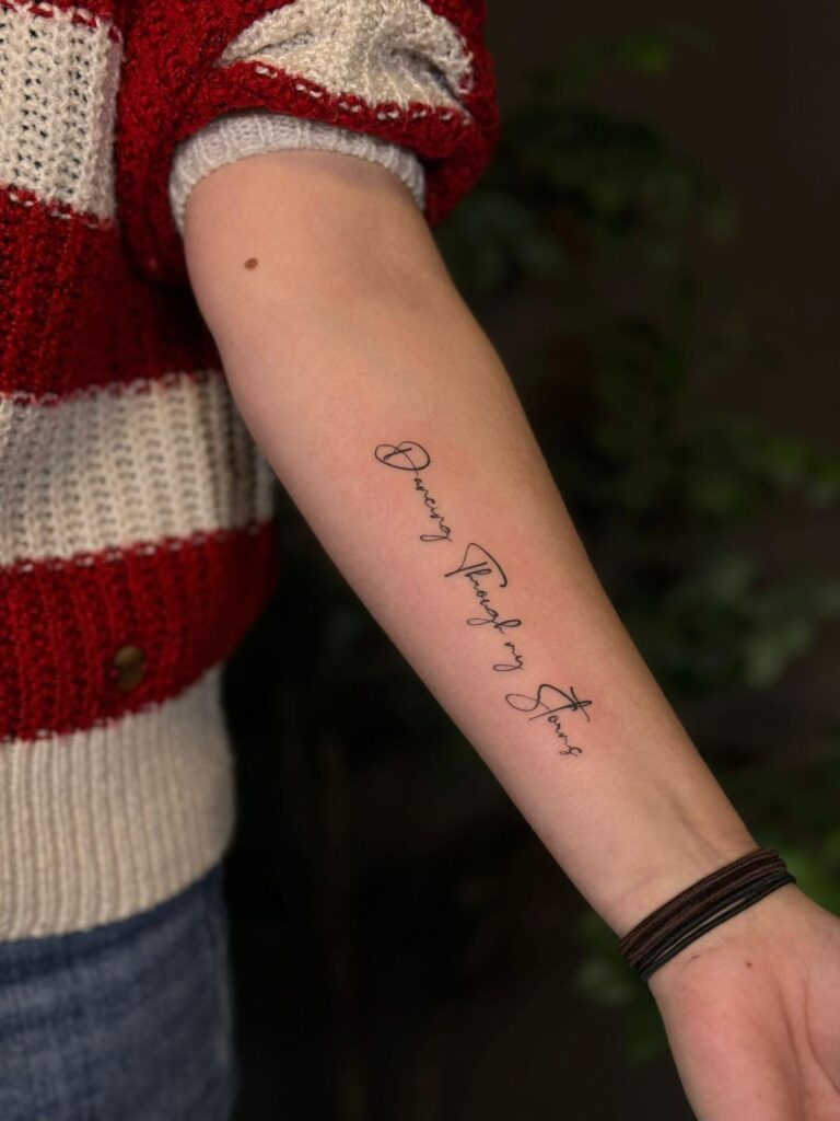 Lettering Tattoo Titan Baunatal Kassel