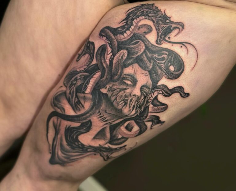 Medusa Tattoo TItan Baunatal Kassel